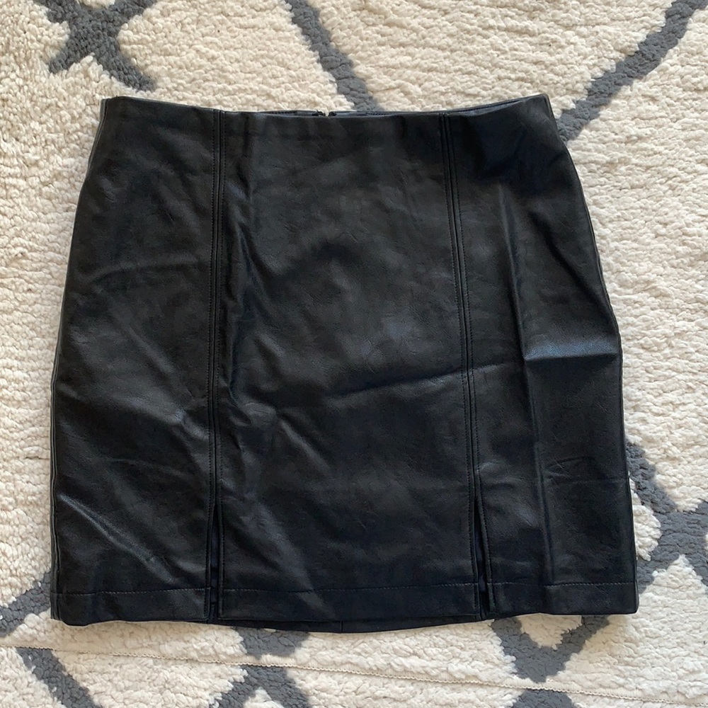 Forever 21 leather skirt
